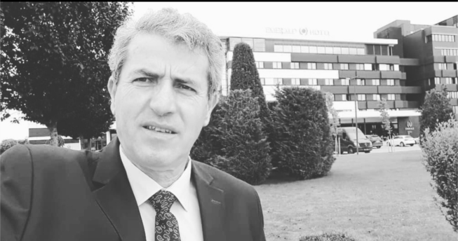 Portret i të ndjerit Afrim Qorrolli